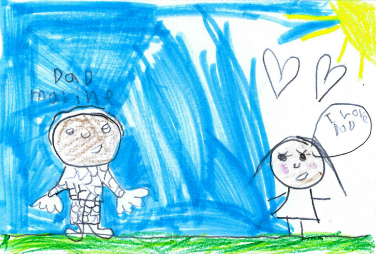 Addelyn B - Me and my dad